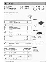 DataSheet IXTT110N10P pdf